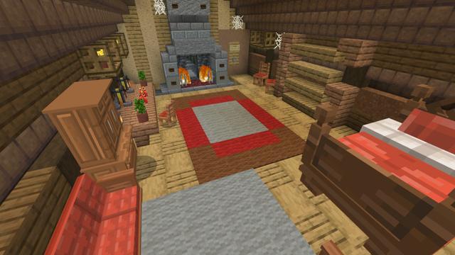 Screenshot of the Minecraft Bedrock Marketplace product Dark Rooms created by inPixel.