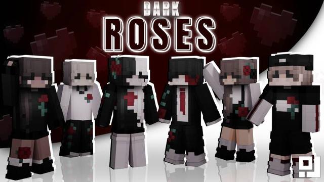 Thumbnail of the Minecraft Bedrock Marketplace product Dark Roses created by inPixel.