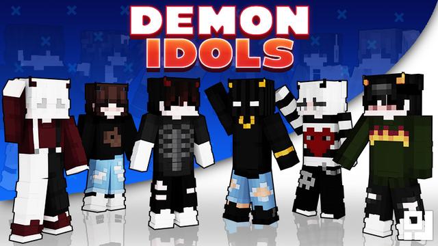 Thumbnail of the Minecraft Bedrock Marketplace product Demon Idols created by inPixel.