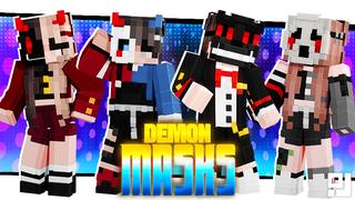 Thumbnail of the Minecraft Bedrock Marketplace product Demon Masks created by inPixel.
