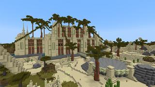 Screenshot of the Minecraft Bedrock Marketplace product Desert Temple created by inPixel.