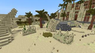 Screenshot of the Minecraft Bedrock Marketplace product Desert Temple created by inPixel.