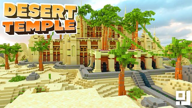 Thumbnail of the Minecraft Bedrock Marketplace product Templo do Deserto created by inPixel.