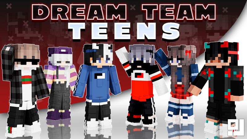 Dream Team Teens by inPixel | CHUNK - Minecraft Bedrock Marketplace ...