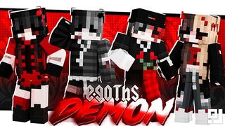 Thumbnail of the Minecraft Bedrock Marketplace product E-GOTHS DEMON created by inPixel.