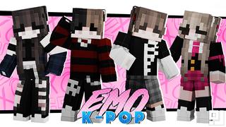 Thumbnail of the Minecraft Bedrock Marketplace product Emo K-POP created by inPixel.