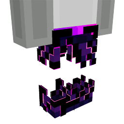 Thumbnail of the Minecraft Bedrock Marketplace product End Chain Pants created by inPixel.