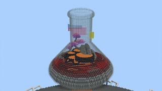 Screenshot of the Minecraft Bedrock Marketplace product Experimental Skyblock created by inPixel.