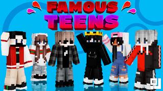 Thumbnail of the Minecraft Bedrock Marketplace product Famous Teens created by inPixel.