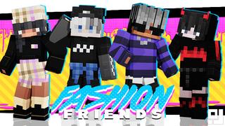 Thumbnail of the Minecraft Bedrock Marketplace product Fashion Friends created by inPixel.