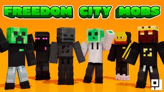 Thumbnail of the Minecraft Bedrock Marketplace product Freedom City Mobs created by inPixel.