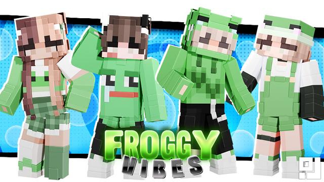 Thumbnail of the Minecraft Bedrock Marketplace product Froggy Vibes created by inPixel.