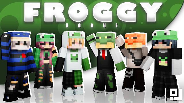 Thumbnail of the Minecraft Bedrock Marketplace product Froggy Vogue created by inPixel.