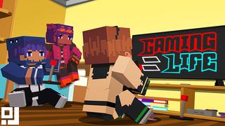 Thumbnail of the Minecraft Bedrock Marketplace product Gaming = Life created by inPixel.