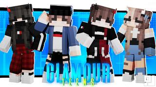 Thumbnail of the Minecraft Bedrock Marketplace product Glammour Teens created by inPixel.