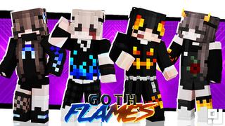 Thumbnail of the Minecraft Bedrock Marketplace product Goth Flames created by inPixel.