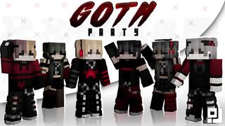 Thumbnail of the Minecraft Bedrock Marketplace product Goth Party created by inPixel.
