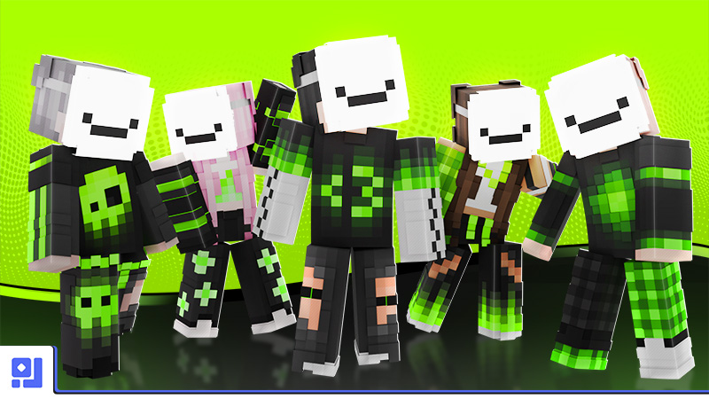 Thumbnail of the Minecraft Bedrock Marketplace product Green Mask created by inPixel.