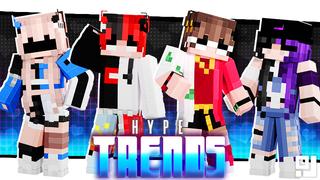 Thumbnail of the Minecraft Bedrock Marketplace product Hype Trends created by inPixel.