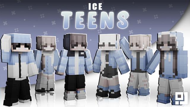 Thumbnail of the Minecraft Bedrock Marketplace product Ice Teens created by inPixel.