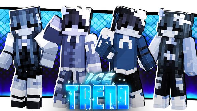 Thumbnail of the Minecraft Bedrock Marketplace product Ice Trend created by inPixel.
