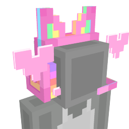Thumbnail of the Minecraft Bedrock Marketplace product Kawaii Kitten Headphones created by inPixel.