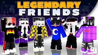 Thumbnail of the Minecraft Bedrock Marketplace product Legendary Friends created by inPixel.