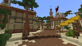 Screenshot of the Minecraft Bedrock Marketplace product Lost Egypt created by inPixel.