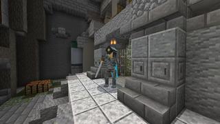 Screenshot of the Minecraft Bedrock Marketplace product Lucky Blocks Parkour created by inPixel.