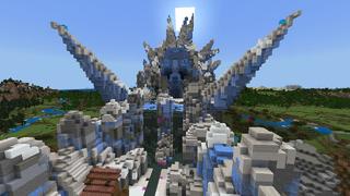 Screenshot of the Minecraft Bedrock Marketplace product Lucky Blocks Parkour created by inPixel.