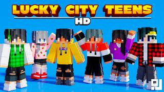 Thumbnail of the Minecraft Bedrock Marketplace product Lucky City Teens created by inPixel.