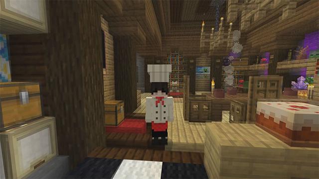 Screenshot of the Minecraft Bedrock Marketplace product Magical Cookies created by inPixel.