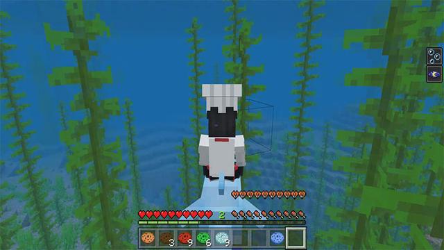 Screenshot of the Minecraft Bedrock Marketplace product Magical Cookies created by inPixel.