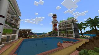 Screenshot of the Minecraft Bedrock Marketplace product Millionaire Resort created by inPixel.