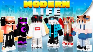 Thumbnail of the Minecraft Bedrock Marketplace product Modern Life created by inPixel.