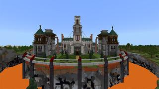 Screenshot of the Minecraft Bedrock Marketplace product Most Secure Mansion created by inPixel.