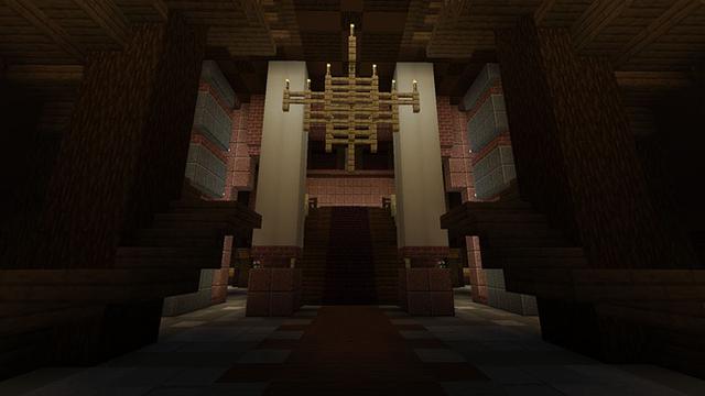 Screenshot of the Minecraft Bedrock Marketplace product Most Secure Mansion created by inPixel.