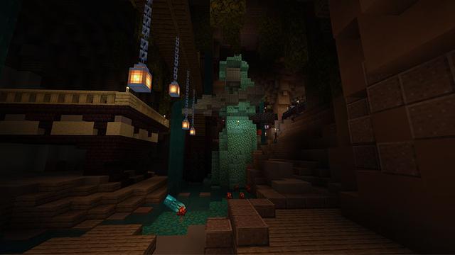 Screenshot of the Minecraft Bedrock Marketplace product Mythical Dungeon created by inPixel.