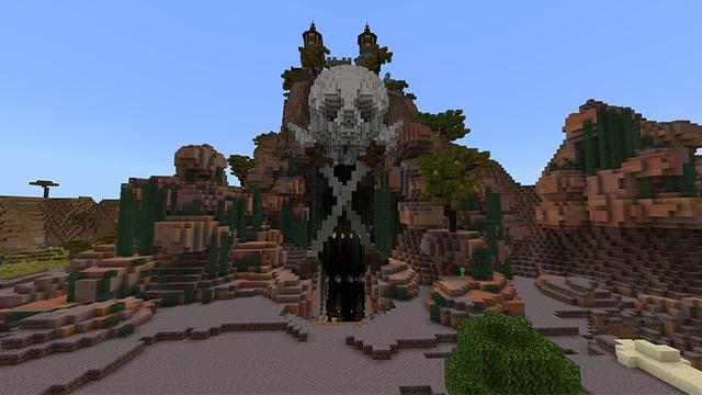 Screenshot of the Minecraft Bedrock Marketplace product Mythical Dungeon created by inPixel.