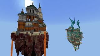 Screenshot of the Minecraft Bedrock Marketplace product Mythical Skyblock created by inPixel.