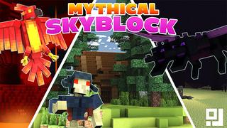 Thumbnail of the Minecraft Bedrock Marketplace product Mythical Skyblock created by inPixel.