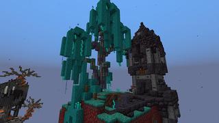 Screenshot of the Minecraft Bedrock Marketplace product Nether Chunk Skyblock created by inPixel.