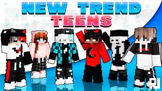 Thumbnail of the Minecraft Bedrock Marketplace product New Trend Teens created by inPixel.