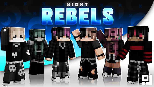 Thumbnail of the Minecraft Bedrock Marketplace product Night Rebels created by inPixel.