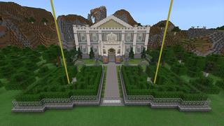 Screenshot of the Minecraft Bedrock Marketplace product Noob VS Pro VS Hacker Bunkers created by inPixel.