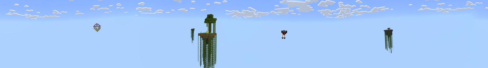 Panorama of the Minecraft Bedrock Marketplace product One Lucky Block Antique created by inPixel.