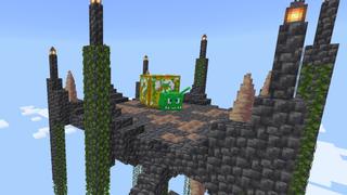 Screenshot of the Minecraft Bedrock Marketplace product One Lucky Block Antique created by inPixel.