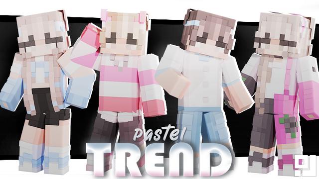 Thumbnail of the Minecraft Bedrock Marketplace product Pastel Trend created by inPixel.