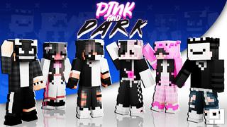 Thumbnail of the Minecraft Bedrock Marketplace product Pink and Dark created by inPixel.