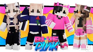 Thumbnail of the Minecraft Bedrock Marketplace product Pink VS Blue created by inPixel.
